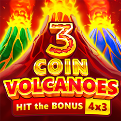 3 coin volcanoes